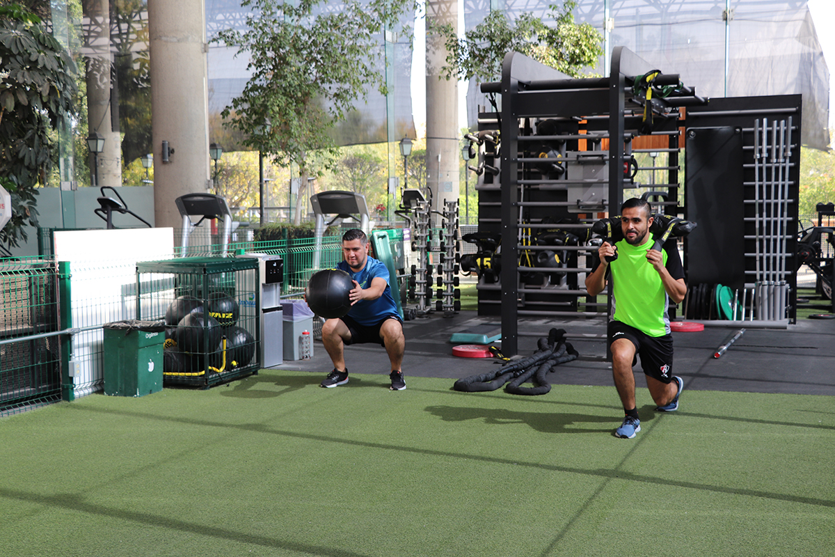 Entrenamiento funcional en Club Atlas Chapalita
