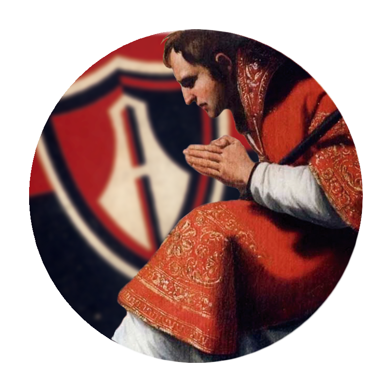 Referencia visual de San Lorenzo y los colores rojinegros